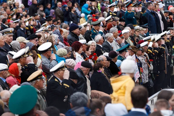 Maggio 2015 Vladivostok Russia Celebrare Giorno Della Vittoria Vladivostok Veterani — Foto Stock