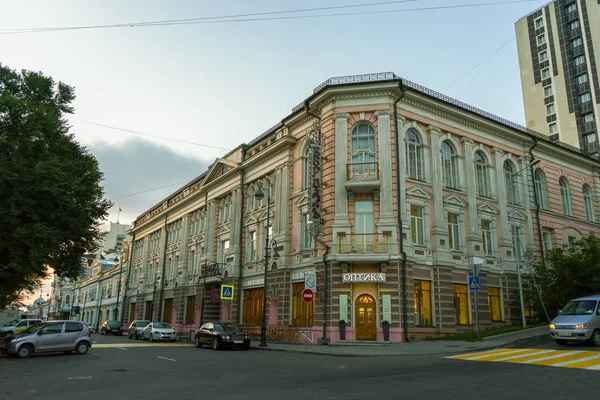 Nyár 2015 Vladivostok Oroszország Central Street Vladivostok Vlagyivosztok Elhagyatott Utcái — Stock Fotó