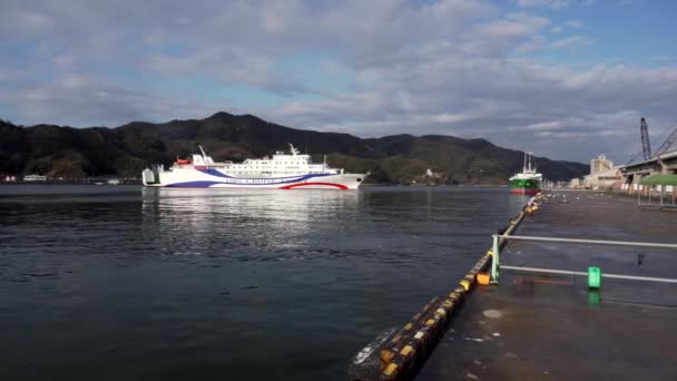Jaro 2019 Východní Dream Cruise Ferry Východní Dream Passenger Ferry — Stock video