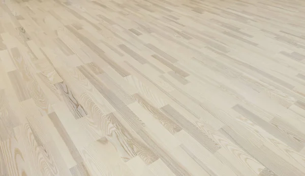 寄木細工の床床ホワイトオーク テクスチャ背景として — ストック写真