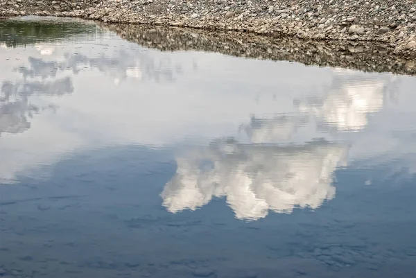 Reflection Clouds Water — Stock Photo, Image