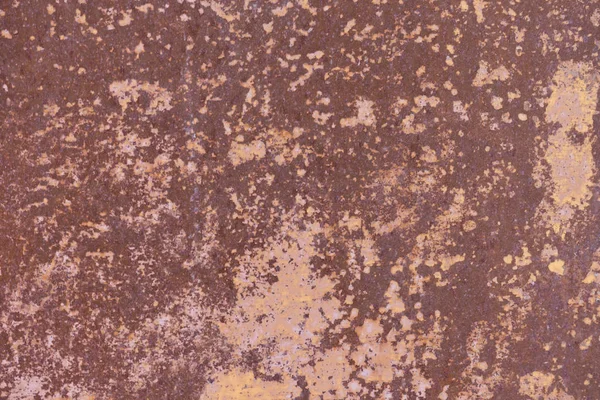 Old worn metal surface with paint. Rusty metal texture. Background. Metal. Wall. — Stock Photo, Image