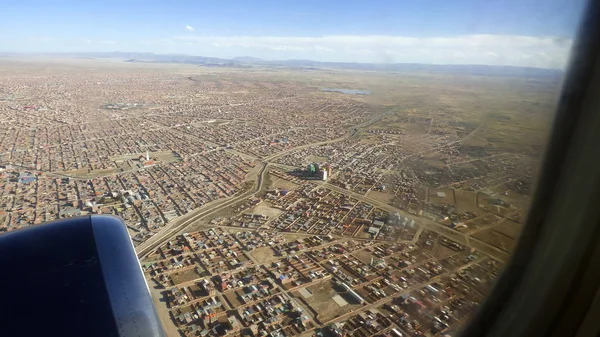 Lift-off in El alto. Bolivia, south America.