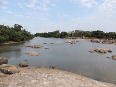 Nehirde Fleuve. Bolivya, Güney Amerika.