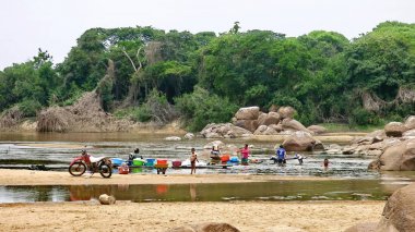 Fleuve gezisi. Bolivya, Güney Amerika.