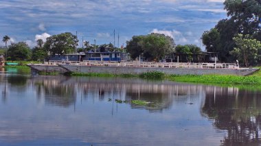 Rio de Fleuve. Bolivya, Güney Amerika.
