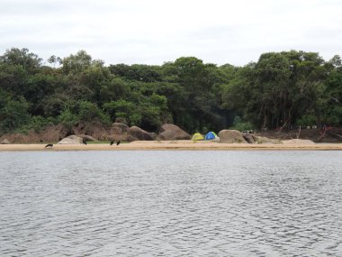 Fleuve gezisi. Bolivya, Güney Amerika.