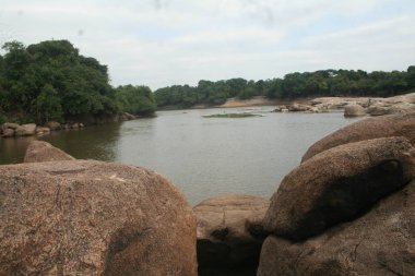 Nehirde Fleuve. Bolivya, Güney Amerika.