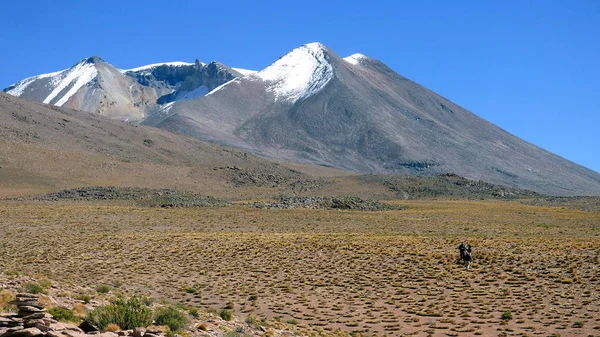 Siloli-sivatagban határán. Bolívia, Dél-Amerika. Stock Kép