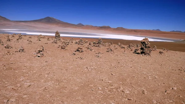 Lagun honda en Altiplano. Bolivia, América del Sur . — Foto de Stock