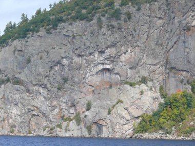 Pembroke Rock'ta. Kanada, Kuzey Amerika.