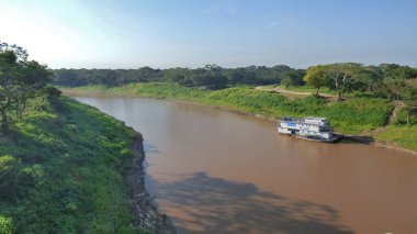 Rio de Fleuve. Bolivya, Güney Amerika.