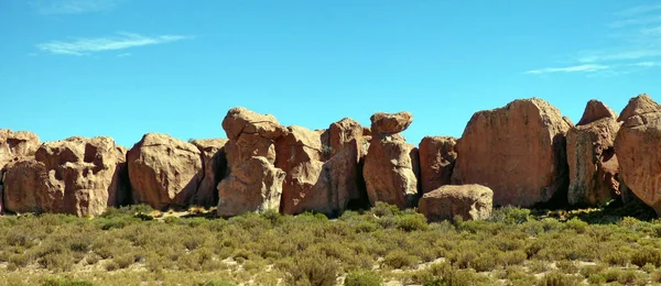 Siloli έρημο Altiplano. Βολιβία, Νότια Αμερική. — Φωτογραφία Αρχείου