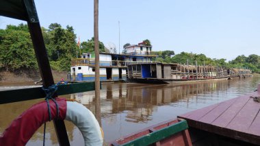 Rio de Fleuve. Bolivya, Güney Amerika.