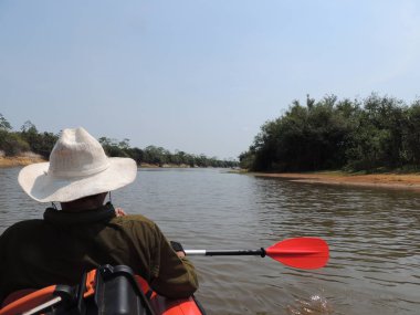 Fleuve gezisi. Bolivya, Güney Amerika.