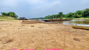 Nehirde Fleuve. Bolivya, Güney Amerika.