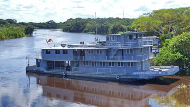 Rio de Fleuve. Bolivya, Güney Amerika.