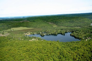 Litchfield gölde. Kanada, Kuzey Amerika.