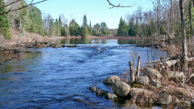 Quebec gölde. Kanada, Kuzey Amerika.