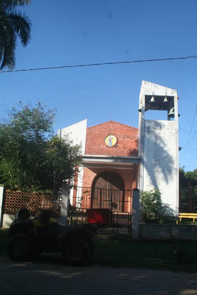 Igreja na Bolívia, América do Sul . — Fotografia de Stock