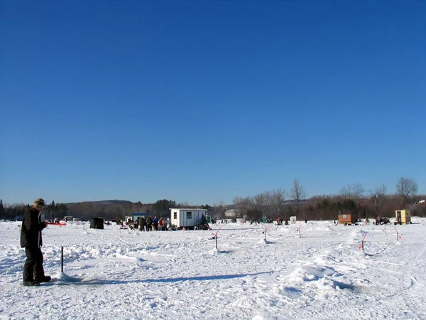Quebec 'te balık. Kanada, Kuzey Amerika.