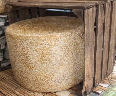 Büyük yuvarlak peynir