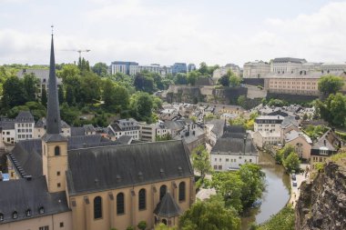 Lüksemburg şehri Neumünster Manastırı