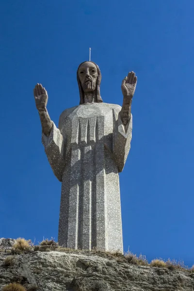 Cristo del Otero in Pelencia, Spain — Stock Photo, Image