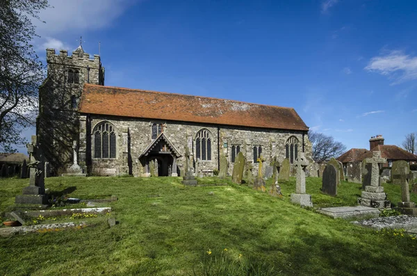 Iglesia parroquial de Saint George, Brede, Kent, Reino Unido — Foto de Stock