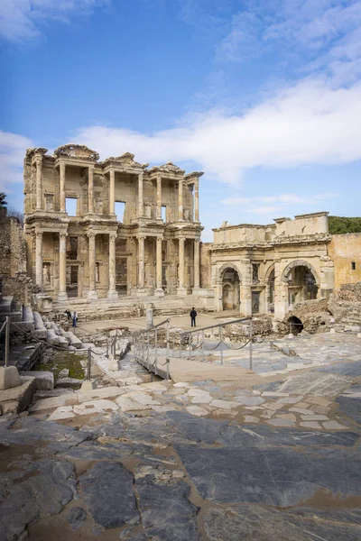 Patrimonio de la Unesco de la Antigua Ciudad de Éfeso, Selcuk, Tur —  Fotos de Stock