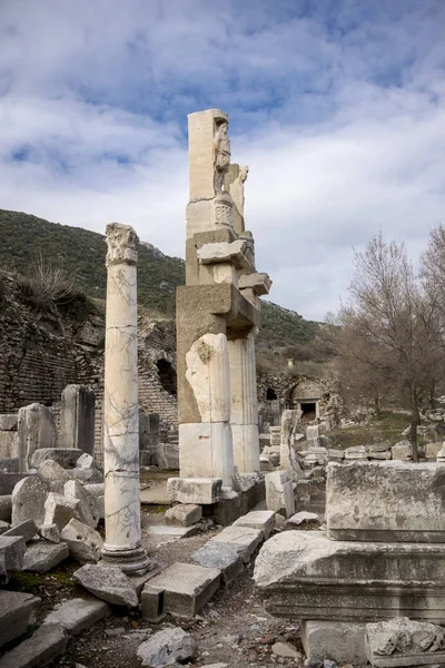 Patrimonio Unesco della Città Antica di Efeso, Selcuk, Tur — Foto Stock