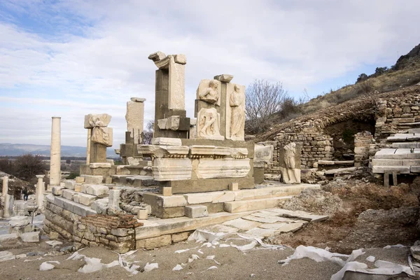 Patrimonio Unesco della Città Antica di Efeso, Selcuk, Tur — Foto Stock