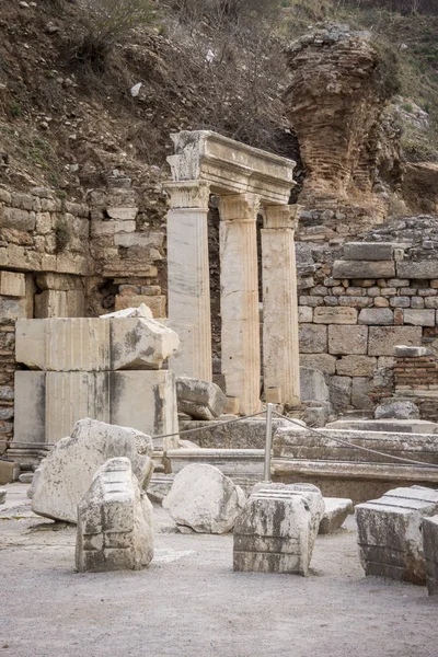 Unescos världsarv av antika staden Efesos, Selcuk, Tur — Stockfoto