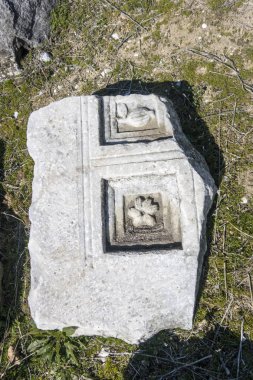 Antik mermer oymalar, Lagina, Yatağan, Muğla, Türkiye