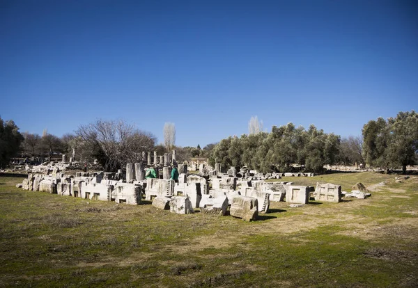 Ανασκαφές στα ΛΑΓΥΝΑ, Τουρκία — Φωτογραφία Αρχείου