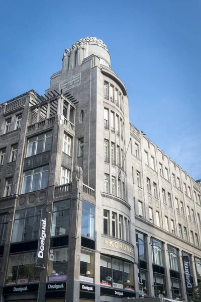 Art Deco Building In Prague Czech Republic Art Deco Building In Prague Czech Republic