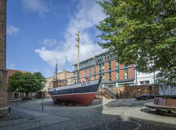 Ship in Sea Museum, Stralsund, Germania — Foto Stock