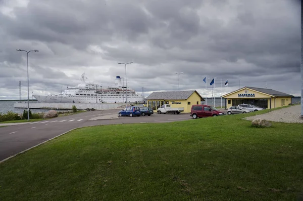 Saremaa port, Estonia — Zdjęcie stockowe