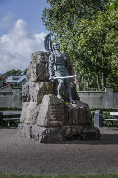 Saaremaa oorlogsmonument — Stockfoto