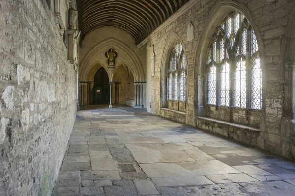 Cloisters Catedral de Chichester — Fotografia de Stock