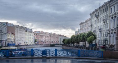 Moika nehir, St Petersburg, Rusya Federasyonu