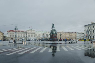 Saint Isaac's Square, St Petersburg, Rusya Federasyonu