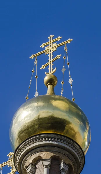 Церква в Санкт-Петербург, Росія — стокове фото