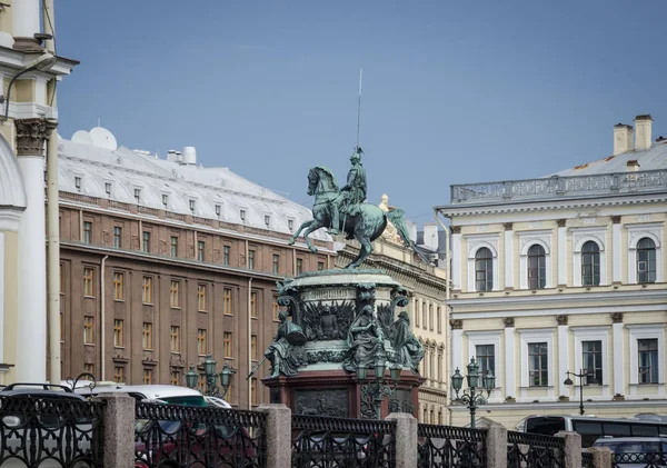 Monumento de Nicolás 1, San Petersburgo, Rusia —  Fotos de Stock