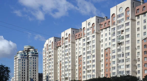 Russian Apartment Blocks — Stock Photo, Image