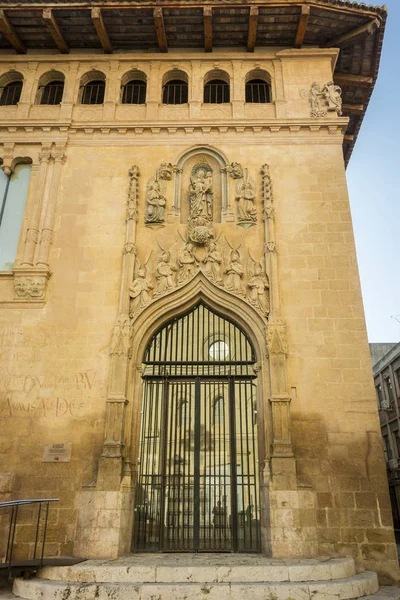 Ornate Building Detail, Xativa, Spagna — Foto Stock