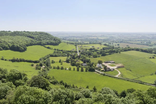 Vista del campo de Gloucestershire, Reino Unido —  Fotos de Stock