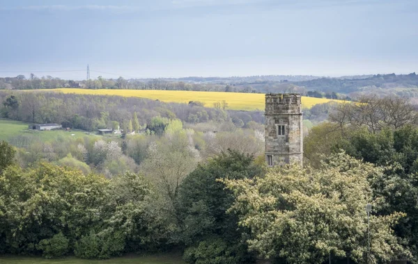 Sussex Landschaft, Kampf, Großbritannien — Stockfoto