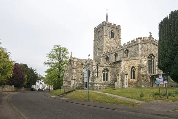 St Mary's Church, Fowlmere, Verenigd Koninkrijk — Stockfoto