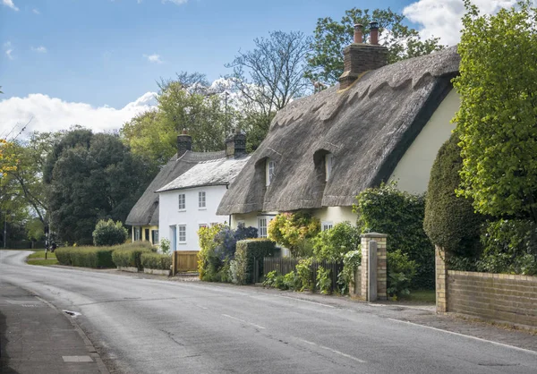 Thatched Cottages in an English Village